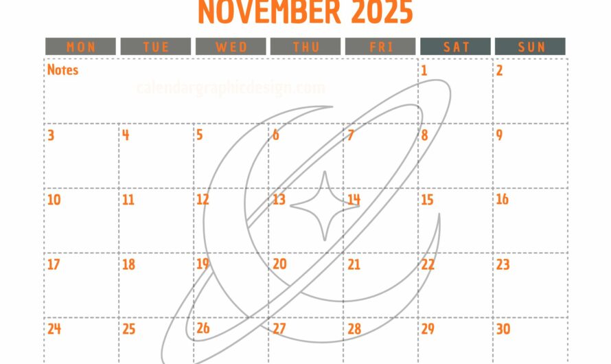 Calendar November 2025: Free Printable Image Templates