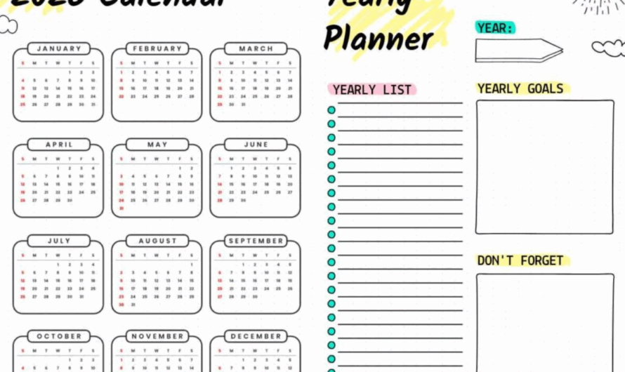 Digital Calendar & Tools Ideas for 2026 – Free Templates & Tips