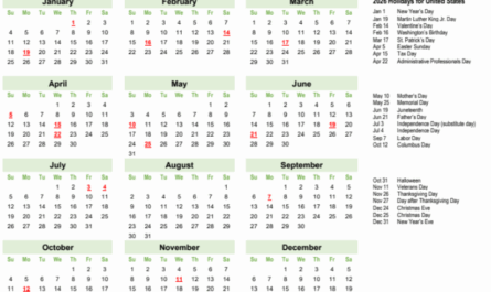 Holiday Calendar Ideas for 2026 Free Templates & Tips