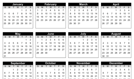 Printable 2026 calendar used for daily planning with notes and time blocks