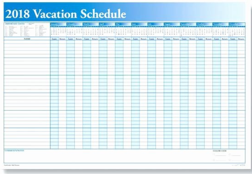 Vacation planning calendar maximize time off 2026