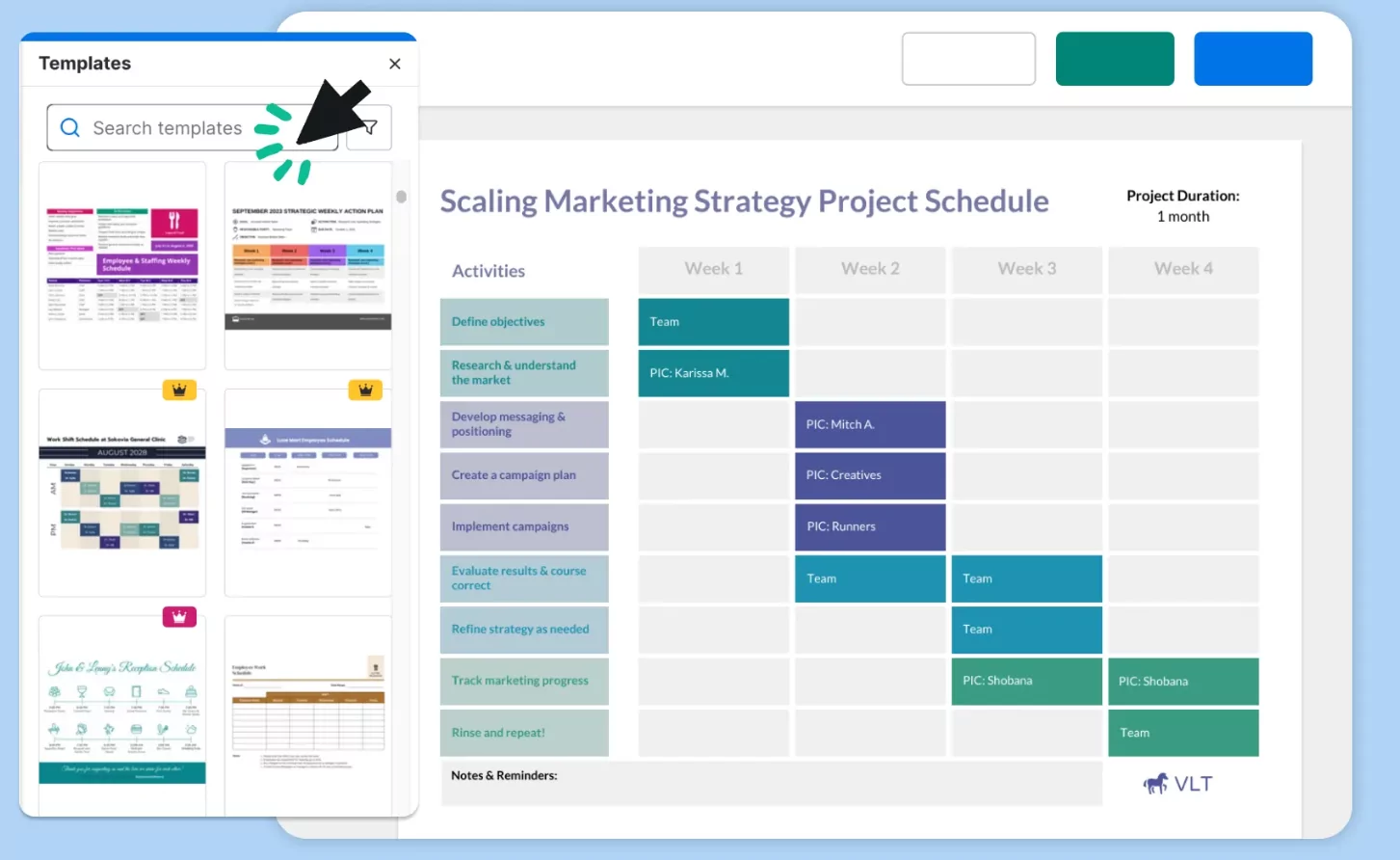 AI assisted smart calendar scheduling app interface productivity
