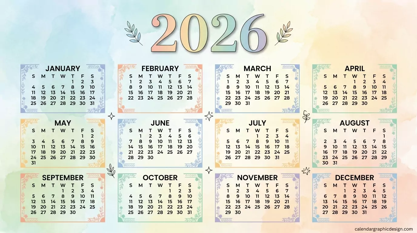Best Digital Calendar & Tools Designs and Printable Versions for 2026 (2)