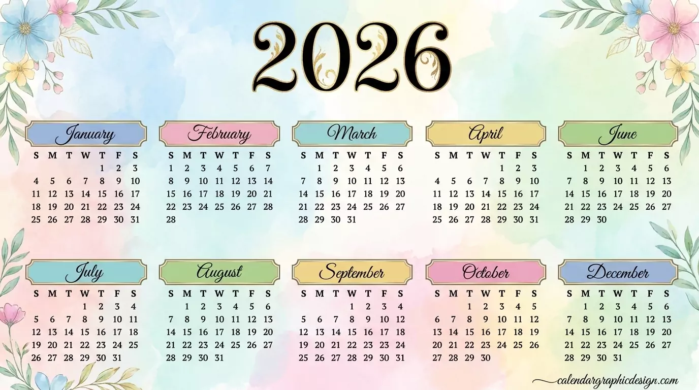 Best Printable Calendar Designs and Printable Versions for 2026