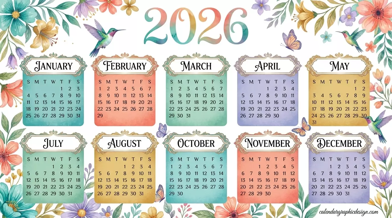 paper trail Best Printable Calendar Designs and Printable Versions for 2026